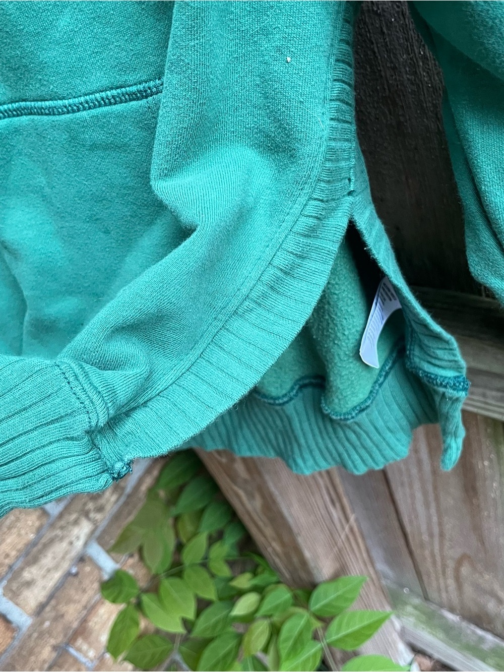 American Eagle Outfitters Green Crewneck Hoodie Sweatshirt - Picture 2 of 5